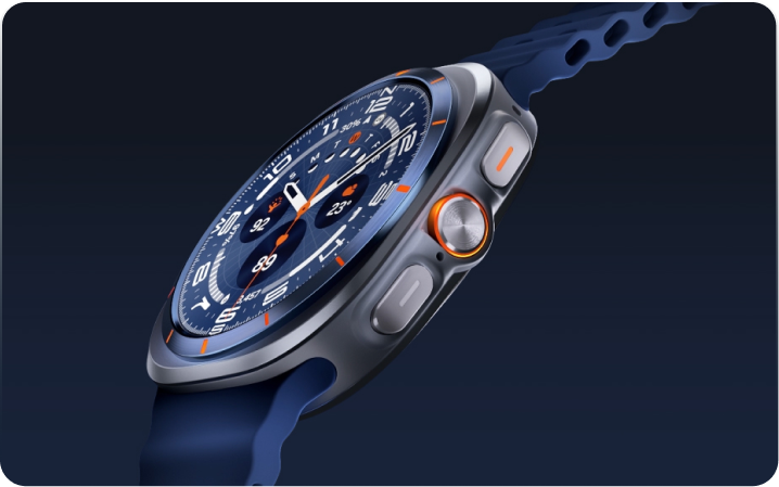 Image showing titanium case of watch