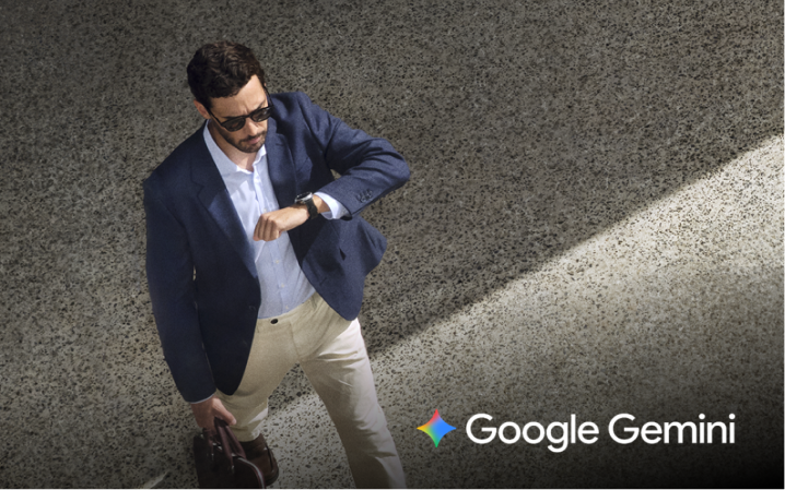 Image of a man talking to his Watch8 