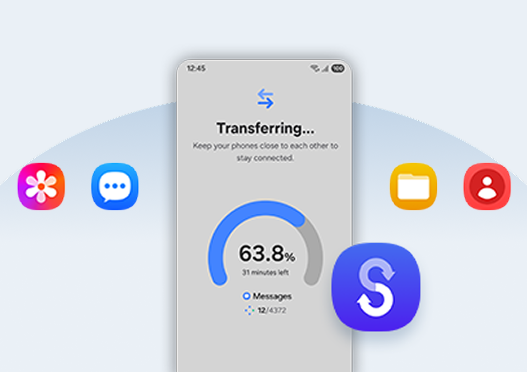 Image demonstrating the Smart Switch from iOS feature