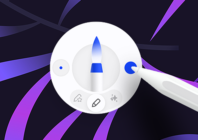 Illustration showing the Solve Math feature