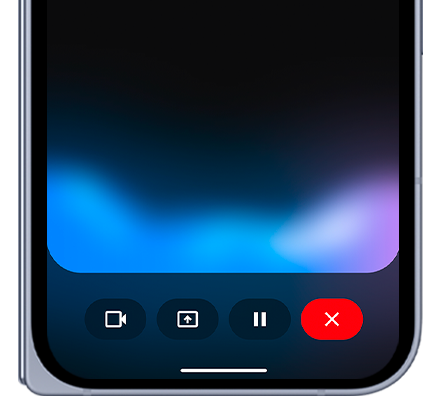 Pixel smartphone screen showing Gemini Live
