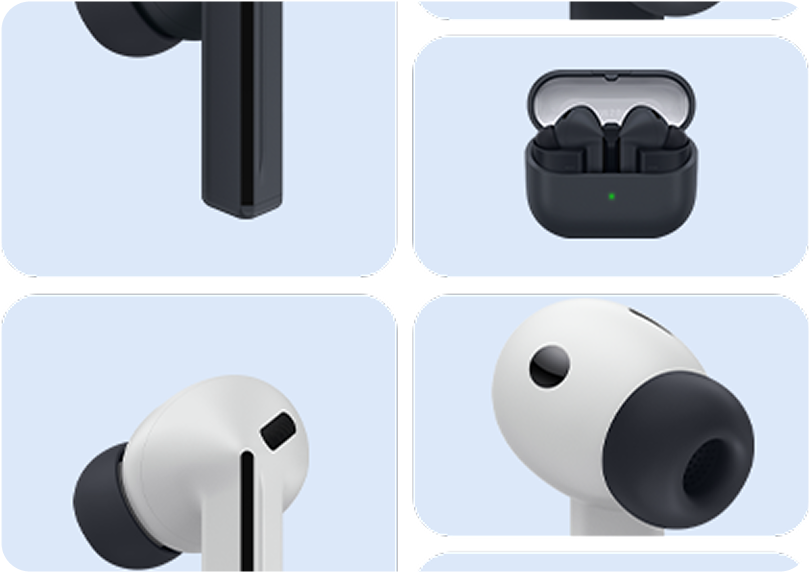 A composite image demonstrating how much thinner the flip7 is vs the Fold6