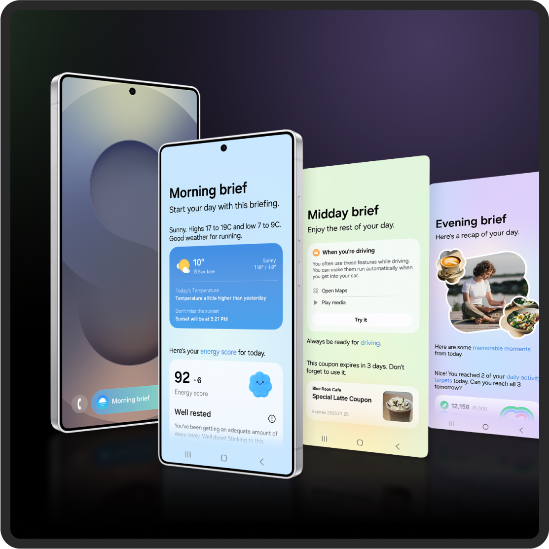 Showcasing briefs for every day