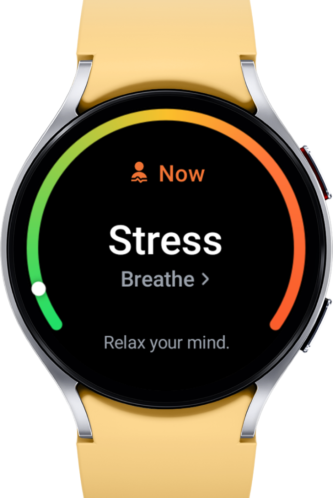 Stress galaxy watch on sale