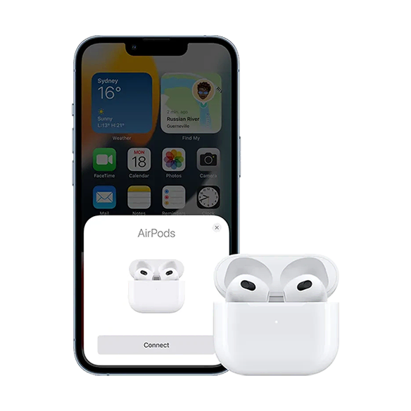 Apple AirPods 3rd Generation with Lightning Charging Case White 