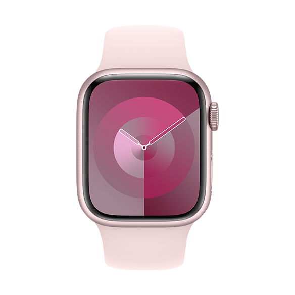 Apple Watch Series 9 Sport Band 41mm Light Pink - M/L 64GB