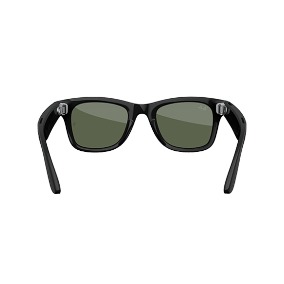 Ray Ban Meta Wayfarer Gen 2 Shiny Black / G15 Green 