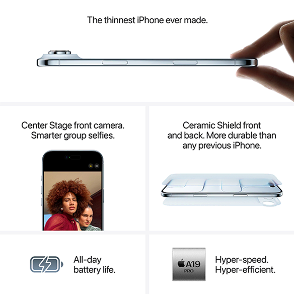 Apple iPhone Air Space Black 256GB