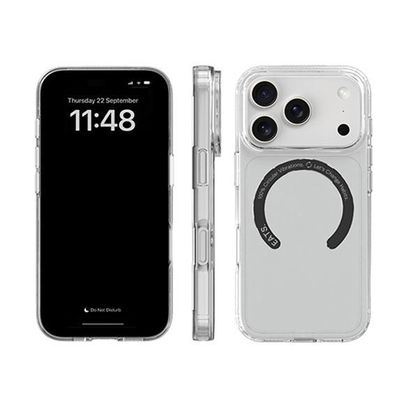 EATS iPhone 17 Pro CLRPRTCT Case with MagSafe Clear 