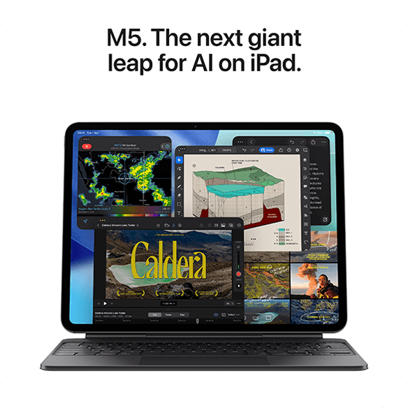 Apple iPad Pro 13 inch M5 Space Black 256GB