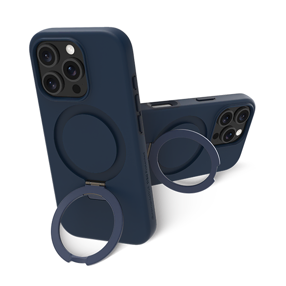 dbramante1928 iPhone 16 Pro Max Iceland Ultra D3O MagSafe Kick Phone Case Blue 