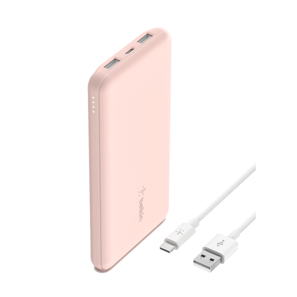 10K Pre-charged USB-A and USB-C Power Bank