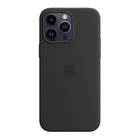 Apple iPhone 14 Pro Max Silicone Case with MagSafe Midnight