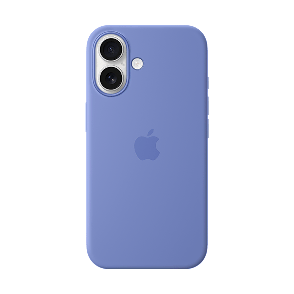 Apple iPhone 16 Silicone Case with MagSafe Denim