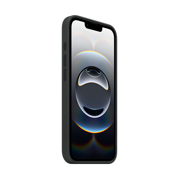 Apple iPhone 16e Silicone Case Black 